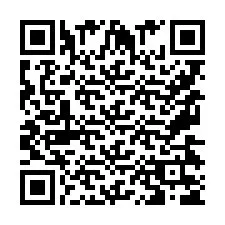 QR код за телефонен номер +9567435641