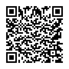 Kod QR dla numeru telefonu +9567435654