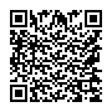 Kod QR dla numeru telefonu +9567435686