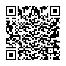 Codice QR per il numero di telefono +9567435698