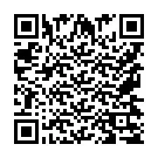 QR-code voor telefoonnummer +9567435713