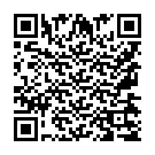 Kod QR dla numeru telefonu +9567435780