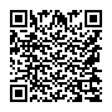 Codice QR per il numero di telefono +9567435786