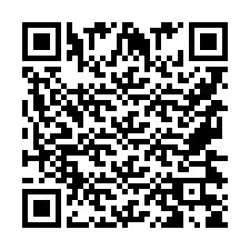 Codice QR per il numero di telefono +9567435807