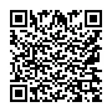 QR-koodi puhelinnumerolle +9567435808