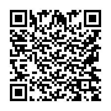 Kod QR dla numeru telefonu +9567435822