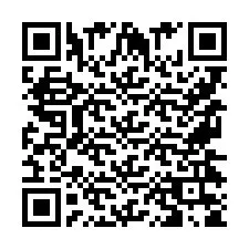 QR-koodi puhelinnumerolle +9567435856