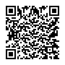 Código QR para número de teléfono +9567435998