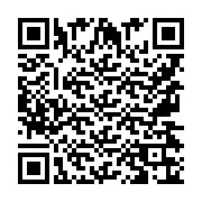 QR-code voor telefoonnummer +9567436018