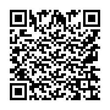 Código QR para número de telefone +9567436054