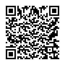 QR код за телефонен номер +9567436105