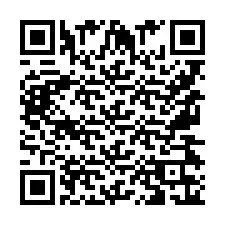 電話番号のQRコード +9567436108