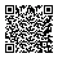 QR-code voor telefoonnummer +9567436115