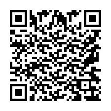 Kod QR dla numeru telefonu +9567436321