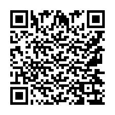 QR Code pour le numéro de téléphone +9567436364