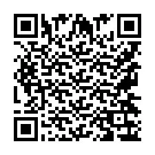 Codice QR per il numero di telefono +9567436372