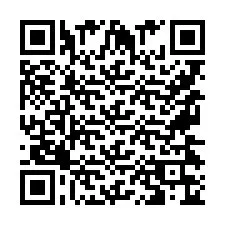 Codice QR per il numero di telefono +9567436412