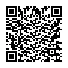 Codice QR per il numero di telefono +9567436515