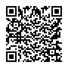 QR Code pour le numéro de téléphone +9567436540