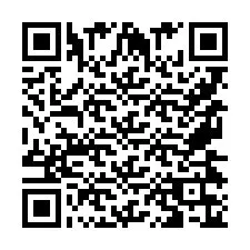 Codice QR per il numero di telefono +9567436543
