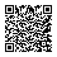 電話番号のQRコード +9567436544