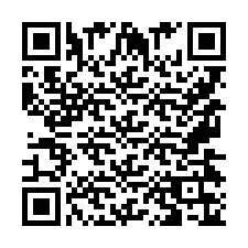 Codice QR per il numero di telefono +9567436545