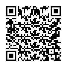 Kod QR dla numeru telefonu +9567436549