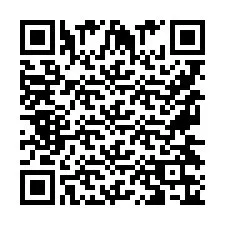 Codice QR per il numero di telefono +9567436562