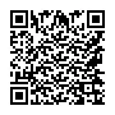 QR-code voor telefoonnummer +9567436596