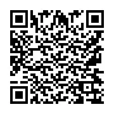 QR-code voor telefoonnummer +9567436724