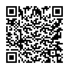 Codice QR per il numero di telefono +9567436868