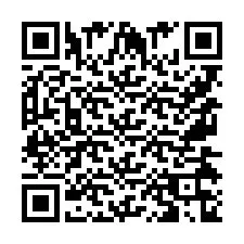 QR-code voor telefoonnummer +9567436884