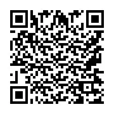 Codice QR per il numero di telefono +9567437015