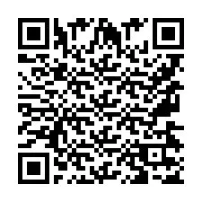 Codice QR per il numero di telefono +9567437510