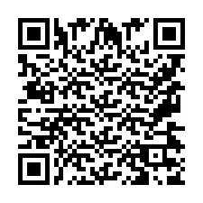 Codice QR per il numero di telefono +9567437801