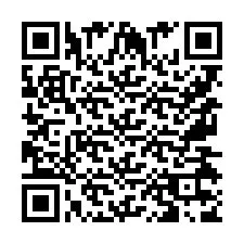 QR Code pour le numéro de téléphone +9567437888