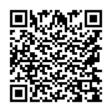 QR-code voor telefoonnummer +9567438012