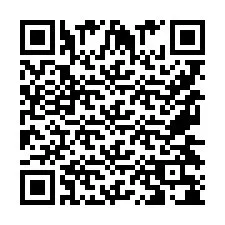 QR-koodi puhelinnumerolle +9567438063