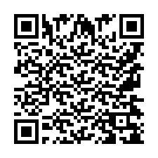 QR Code pour le numéro de téléphone +9567438114