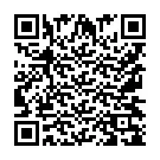 Código QR para número de telefone +9567438134