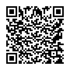 QR-koodi puhelinnumerolle +9567438245