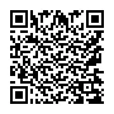 Kod QR dla numeru telefonu +9567438340