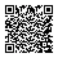 QR-code voor telefoonnummer +9567438356