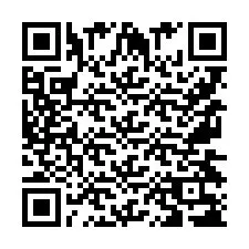 QR-код для номера телефона +9567438364