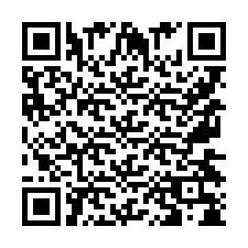 Codice QR per il numero di telefono +9567438460