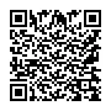 Codice QR per il numero di telefono +9567438504