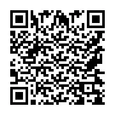 QR код за телефонен номер +9567438507