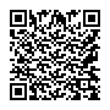 Codice QR per il numero di telefono +9567438525