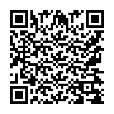 Código QR para número de teléfono +9567438708