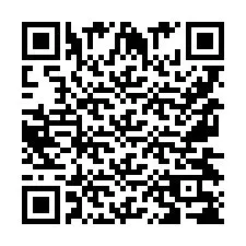 QR-code voor telefoonnummer +9567438734